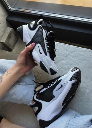 Мужские и женские кроссовки  nike zoom 2k  black white 36