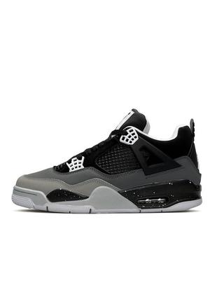 Чоловічі кросівки  nike air jordan 4 retro fear pack