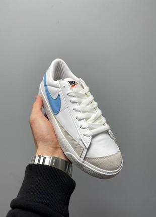 Женские кроссовки nike blazer low найк блейзер3 фото