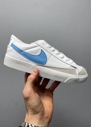 Женские кроссовки nike blazer low найк блейзер4 фото