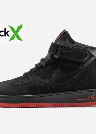 Мужские кроссовки  nike  air force 1 high хутро