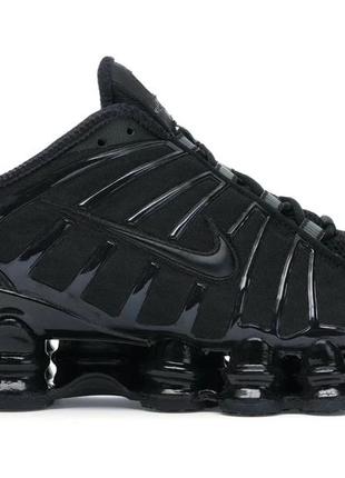 Женские кроссовки  nike shox black