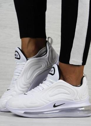 Жіночі кросівки nike air max 720 / женские кроссовки nike air max 720 white для города и занятия спортом/ кроссовки найк nike для бега1 фото