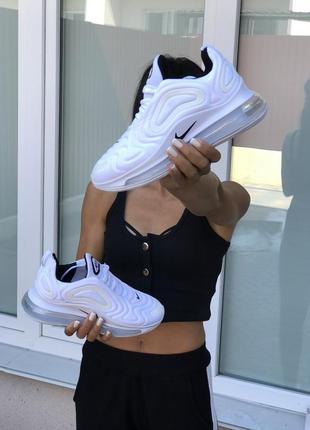 Жіночі кросівки nike air max 720 / женские кроссовки nike air max 720 white для города и занятия спортом/ кроссовки найк nike для бега4 фото