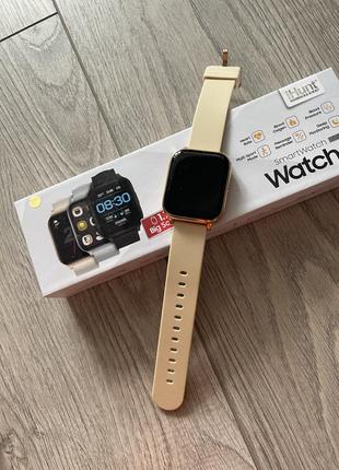 Розумний смарт годинник ihunt smartwatch 7 golden2 фото