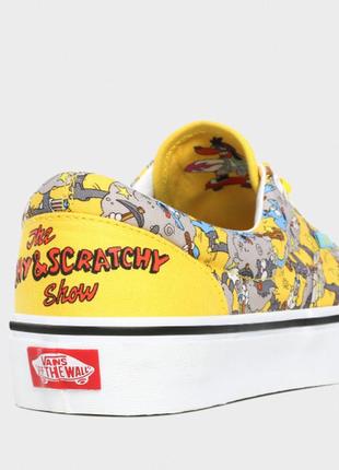 Яскраві чоловічі кеди vans the simpsons / кеди сімпсони для чоловіків