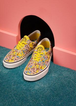 Яскраві чоловічі кеди vans the simpsons / кеди сімпсони для чоловіків