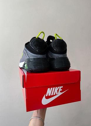 Чоловічі кросівки  camo nike air max 2090 grey green6 фото