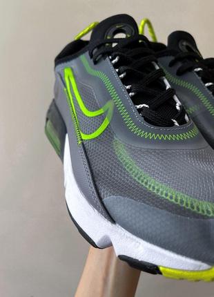 Чоловічі кросівки  camo nike air max 2090 grey green3 фото