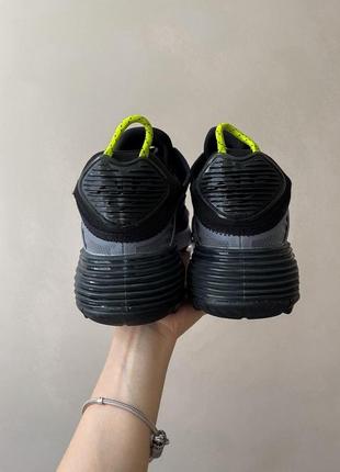 Чоловічі кросівки  camo nike air max 2090 grey green2 фото