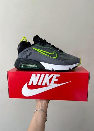 Мужские кроссовки  nike air max 2090 grey green