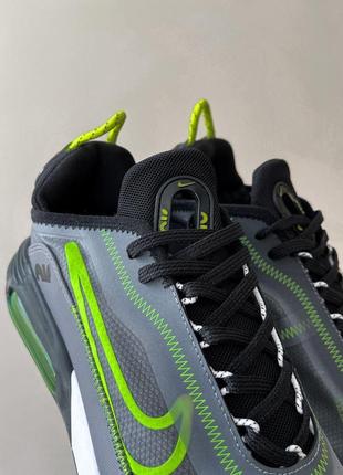 Чоловічі кросівки  camo nike air max 2090 grey green5 фото