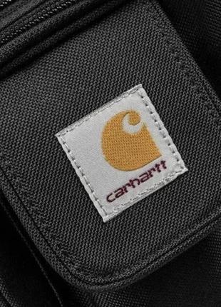 Мессенджер carhartt wip/ сумка кархарт вип/ оригинал/черная3 фото