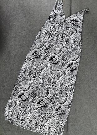 Легкий длинный сарафан индонезия, 100% рейон