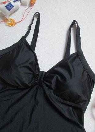 Суперовый черный слитный купальник для беременных jojo maman bebe 🌺💛🌺3 фото