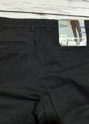 Брюки прямые чинос мужские черные брюки хлопковые коттоновые тонкие8 фото