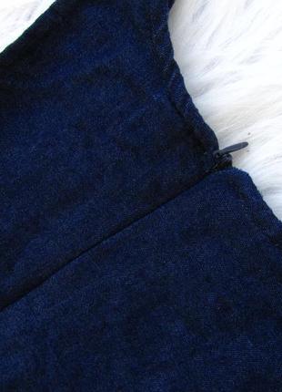 Стильный нарядное джинсовый сарафан платье бабочки4 фото