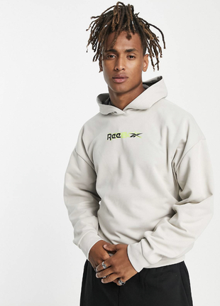 Новый удобный худи от рибок reebok myt hoodie in stone