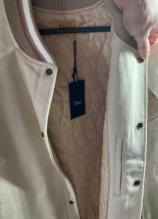 Бомбер dime letterman wool jacket 5