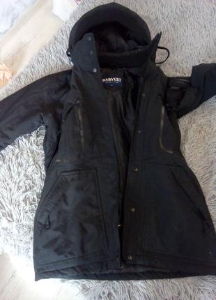 Куртка мембрана термо горнолыжная  james harvest sport wear унисекс разм с5 фото