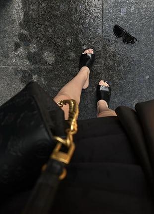 Шльопанці на каблуку 23,5 см