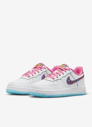 Женские кроссовки nike air force 1 low (gs) dz4883-100