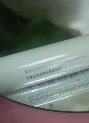 Гель для бровей lumene brow care fixing gel transparent 5 мл5 фото