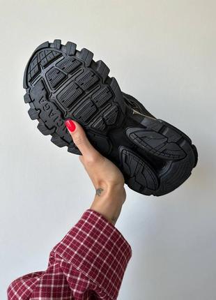 Balenciaga track 2.0 масивні чорні кросівки люкс якість топ качество черные массивные кроссовки5 фото