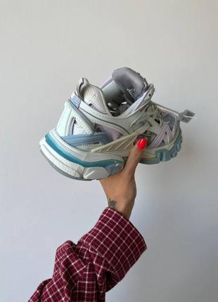 Balenciaga track 2.0 масивні різнокольорові кросівки люкс якість топ качество разноцветные массивные кроссовки3 фото