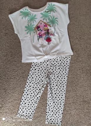 Лосини-капрі фірми h&m,р.6-7у. 5