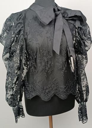 Кружевная блуза may