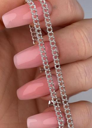 🇺🇦 цепь серебро 925° пл-40