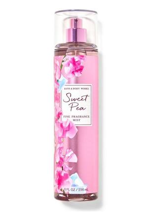 Парфюмированный спрей мист bath and body works sweet pea1 фото