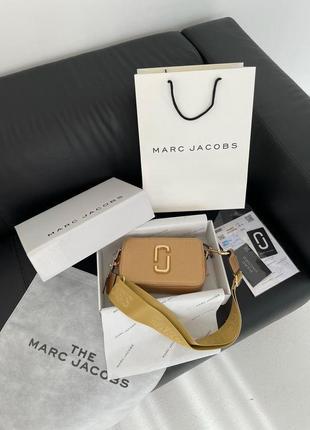 Сумка marc jacobs the snapshot gold5 фото