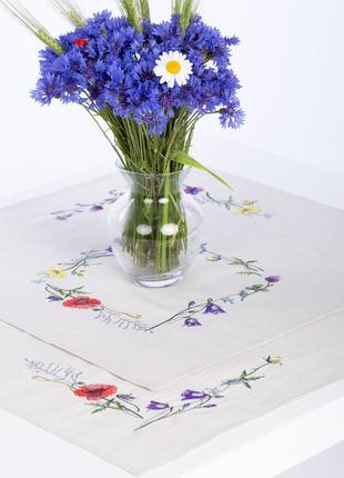Серветка "польові квіти" р.0,40*0,402 фото