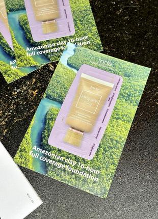 Amazonian clay 16-hour full coverage foundation тональний крем пробник