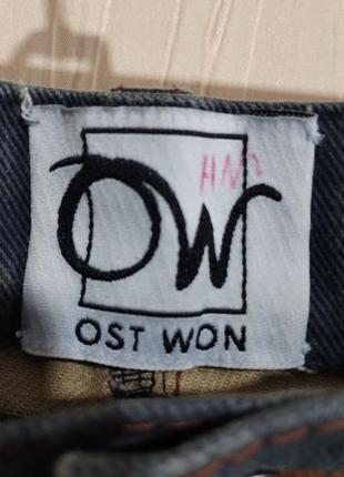 Ost won эффектные джинсовые шорты mom5 фото