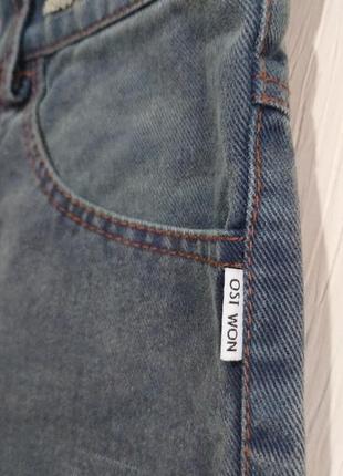 Ost won эффектные джинсовые шорты mom4 фото
