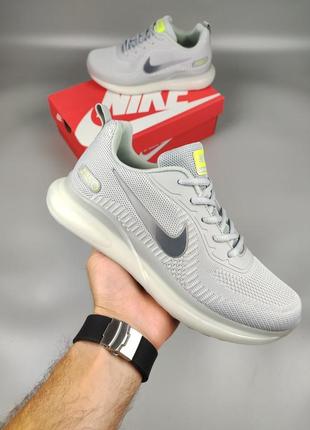 Кросівки nike air running gray