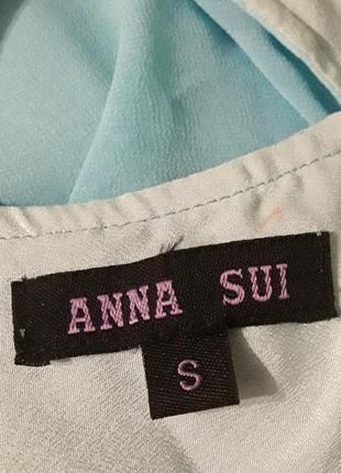 Брендова  шовкова  стильна сукня  р.s від  anna sui4 фото