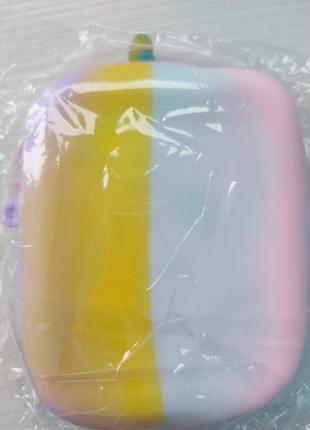 Силиконовая детская сумка антистресс пупырка поп ит pop it3 фото