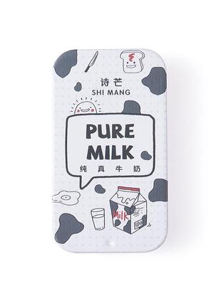 Сухие твердые духи в пластиковой упаковке pure milk, не содержат спирт