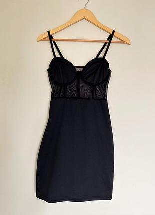 Красиве нарядне плаття сукня з сіточкою shein р. s5 фото