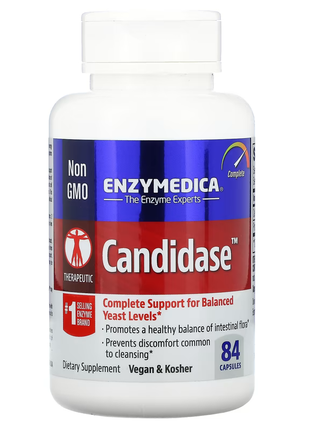 Enzymedica, candidase, 84 капсули