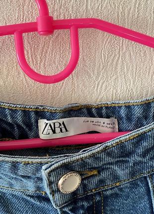 Джинсы слоучие слаучи джинсы слаучи слоучи zara синие синие4 фото