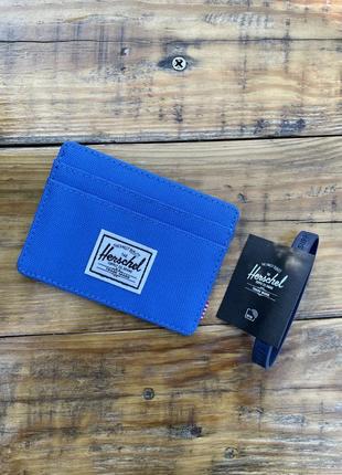 Кредитниця herschel (charlie rfid card case cardholder) з америками7 фото