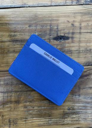 Кредитниця herschel (charlie rfid card case cardholder) з америками9 фото