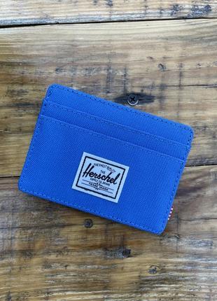 Кредитниця herschel (charlie rfid card case cardholder) з америками8 фото