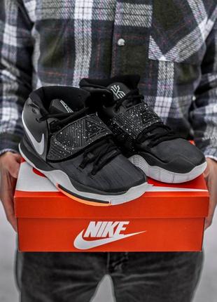 Мужские кроссовки nike kyrie 6 jet black 41-42-44-45