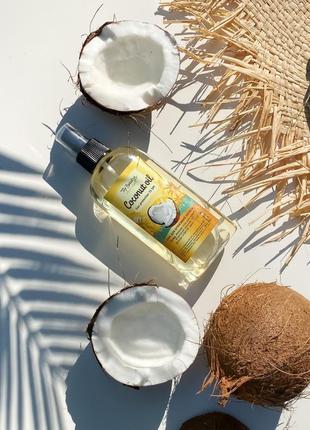 Масло для загара кокосовое top beauty coconut oil spf151 фото